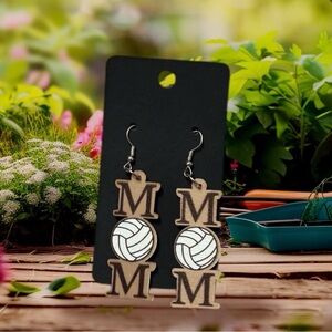 Volleyball Themed Earrings